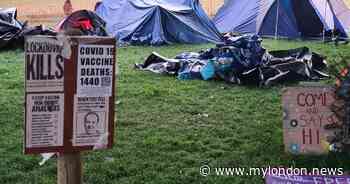 Anti-lockdown protestors leave ‘human poo’ in Hackney park and still refuse to leave - My London