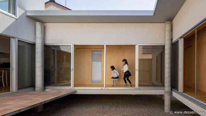 Concrete stilts protect House in Takaoka from extreme weather