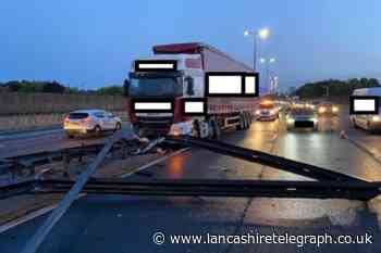 Traffic chaos on M6 motorway as lorry crash causes 7 mile queues