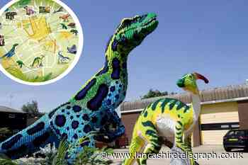 A brick dinosaur trail is coming to Blackburn- how to find them