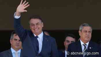 Military display rolls into Brazil capital before tense vote