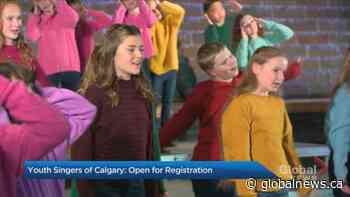 Registration opens for Youth Singers of Calgary | Watch News Videos Online - Globalnews.ca