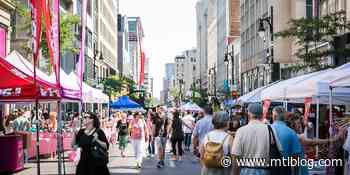 Montreal's Huge Sainte-Catherine Sidewalk Sale Is Back In 2021 - MTL Blog