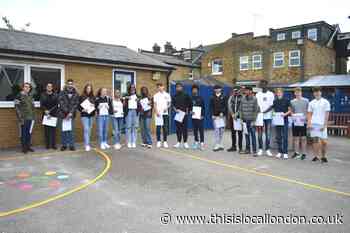 Chingford school celebrates top grades received by GCSE pupils
