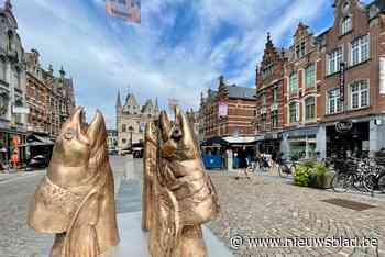 Bekende visfonteinen op Mechelse IJzerenleen blinken als nieuw