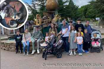 A member of the Radford family faints on Alton Towers' Rita