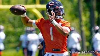 Bears plan to give Fields long look vs. Miami