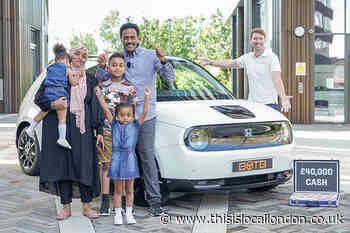 Walthamstow dad wins e-car after buying 90p ticket