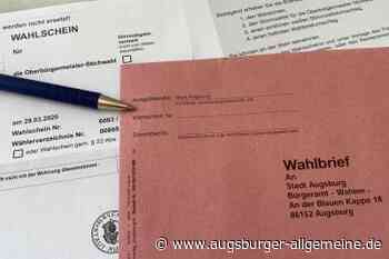 Briefwahl verändert den Wahlkampf in Augsburg