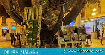 Antonio y María, los artífices de la plaza de los libros libres en el centro de Málaga - El Español