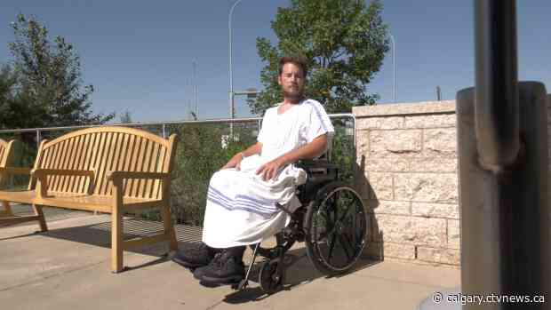 Calgarian recounts shooting outside his home that left him paralyzed