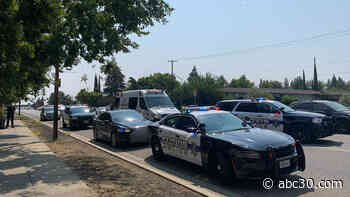 Clovis police chase ends in crash near Fresno State