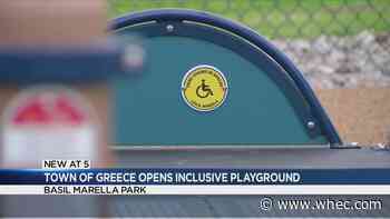 Town of Greece opens first inclusive playground