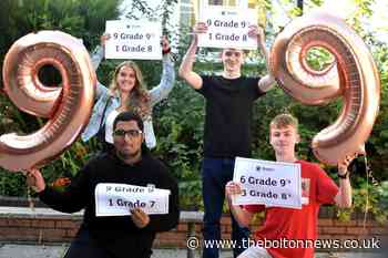 Wait is over as Bolton pupils collect their GCSE results - The Bolton News