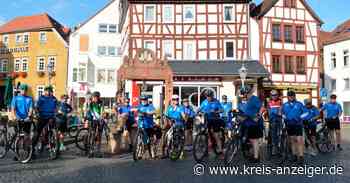 Die Biker aus Geiß-Nidda mit dem blauen Trikot - Kreis-Anzeiger