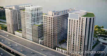 New tower to be plopped above parking garage on Toronto's waterfront - blogTO