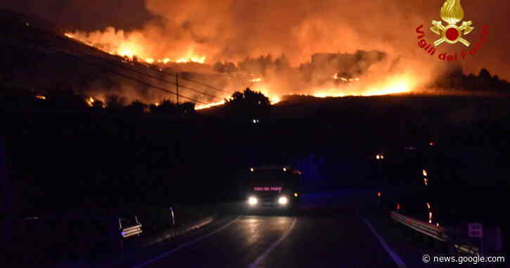 Sicily appears to smash European heat record as temperature soars to nearly 120 degrees Fahrenheit - CBS News
