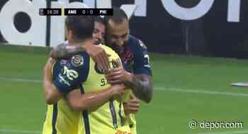 Inatajable: Richard Sánchez y su golazo para el 1-0 en el América vs. Philadelphia [VIDEO] - Diario Depor