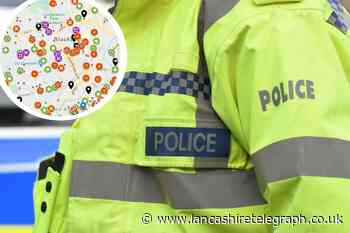 INTERACTIVE MAP: Every crime reported in Blackburn with Darwen in a single month - Lancashire Telegraph