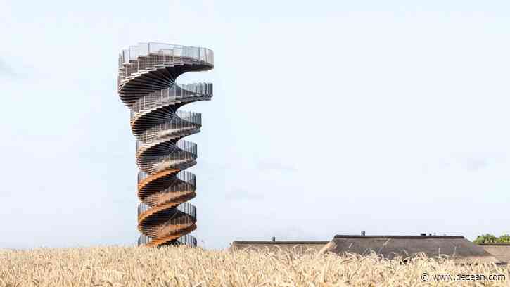 New photos show BIG's twisting Marsk Tower