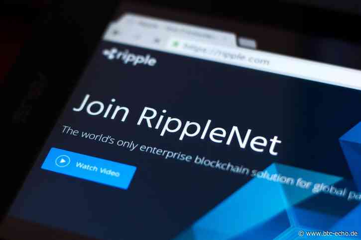 Ripple zieht weiteren Partner an Land – XRP schießt nach oben - BTC-ECHO | Bitcoin & Blockchain Pioneers