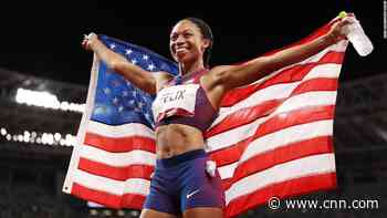 Olympian shares hopes for her daughter