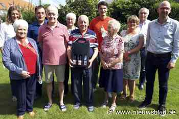 Bijzonder bezoek voor briljanten Lucien en Marcella