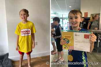 Sidcup boy youngest to complete rookie lifeguard course