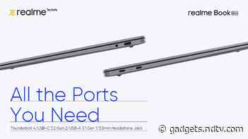 Realme Book Slim Will Have Thunderbolt 4 Port, Could Have Cheaper Intel Core i3 Model