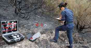 Per pulire il prato di casa, brucia 4 ettari di bosco: denunciata anziana signora - Rieti Life