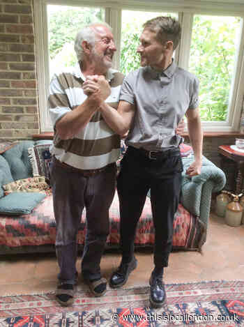 Hero hairdresser and grandfather are reunited after life saving efforts