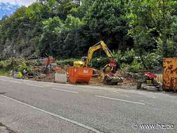 Abriss in Giengen: Was anstelle der Brandruine in der Bahnhofstraße entstehen soll - Heidenheimer Zeitung