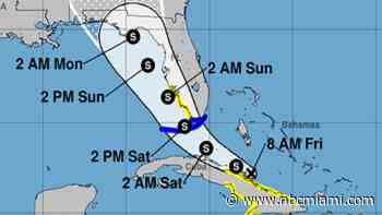Center of Fred Moving Along Cuba; Florida Keys Prepare for Weekend Impact