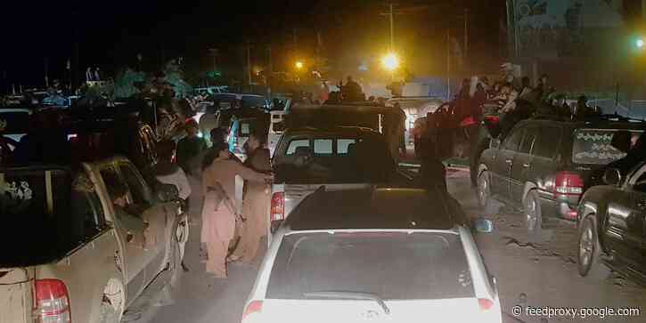 Thousands of Afghans are fleeing to Kabul as the Taliban sweep more of Afghanistan. US officials had warned that Kabul could also fall in weeks.