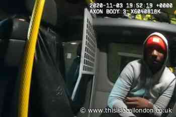 Footage shows moment police arrest Mitcham rapist