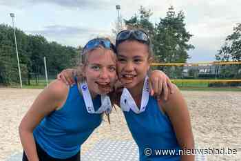 Sabe en Tracey halen brons op Vlaams kampioenschap beachvolleybal - Het Nieuwsblad