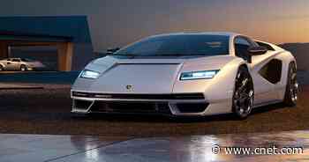 Lamborghini Countach LPI 800-4 unveiled: This wedge is a hybrid     - Roadshow