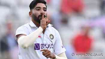 England v India: Rory Burns falls late to check hosts' fightback