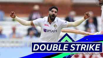 England v India: Mohammed Siraj dismisses Dom Sibley and Haseeb Hameed in back-to-back deliveries