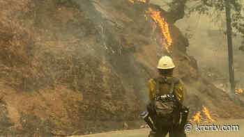 Forest Service says Monument Fire continues to grow in all directions - KRCRTV.COM