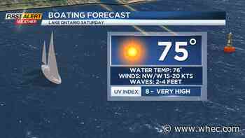 First Alert Weather: Some thunder tonight, then a nice weekend
