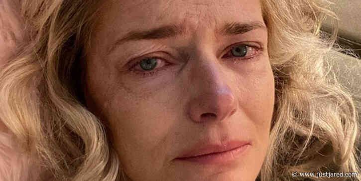 Paulina Porizkova Shares a Tearful Selfie & Reveals What She's Ashamed Of
