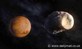 Asteroid impacts Mars may have thrown microscopic life to Phobos billions of years ago