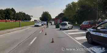 Schio: incidente tra un'autovettura e un QUOD - Vicenzareport