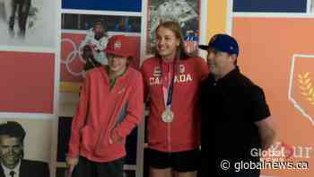 Red Deer swimmer enjoys homecoming after capturing Olympic silver