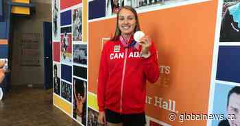 Red Deer swimmer Rebecca Smith home with Olympic silver medal: ‘Still can’t believe it’