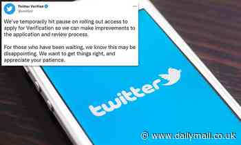 Twitter pauses its verification program AGAIN to improve its review process