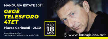 Gegè Telesforo in concerto a Manduria - La ringhiera