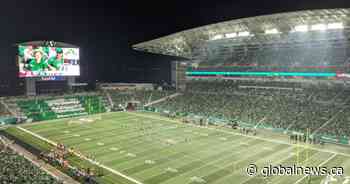 Sask. Health issue warning about COVID-19 exposure at Saskatchewan Roughriders game
