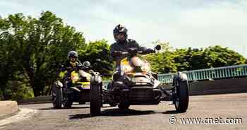 Can-Am's 2022 Ryker Rally is a 3-wheeled, powersliding machine     - Roadshow